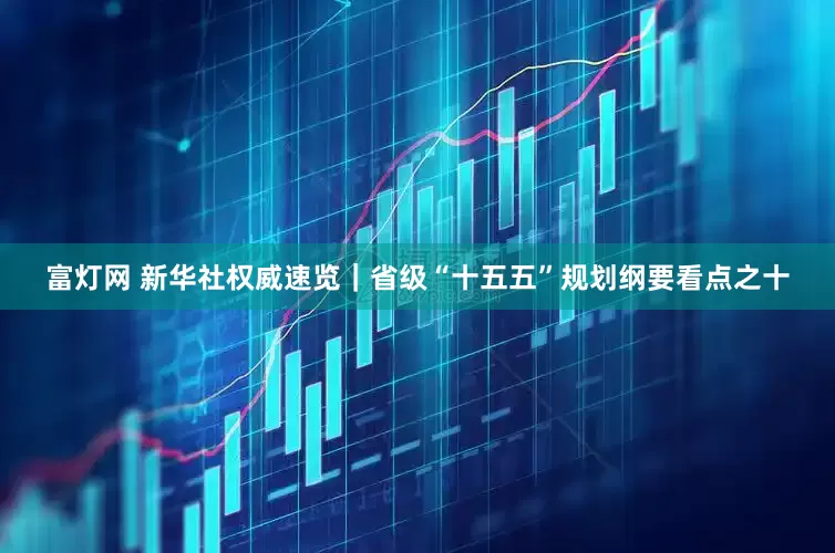 富灯网 新华社权威速览｜省级“十五五”规划纲要看点之十